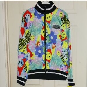 Zumba Fitness Multicolor Graphic Jacket